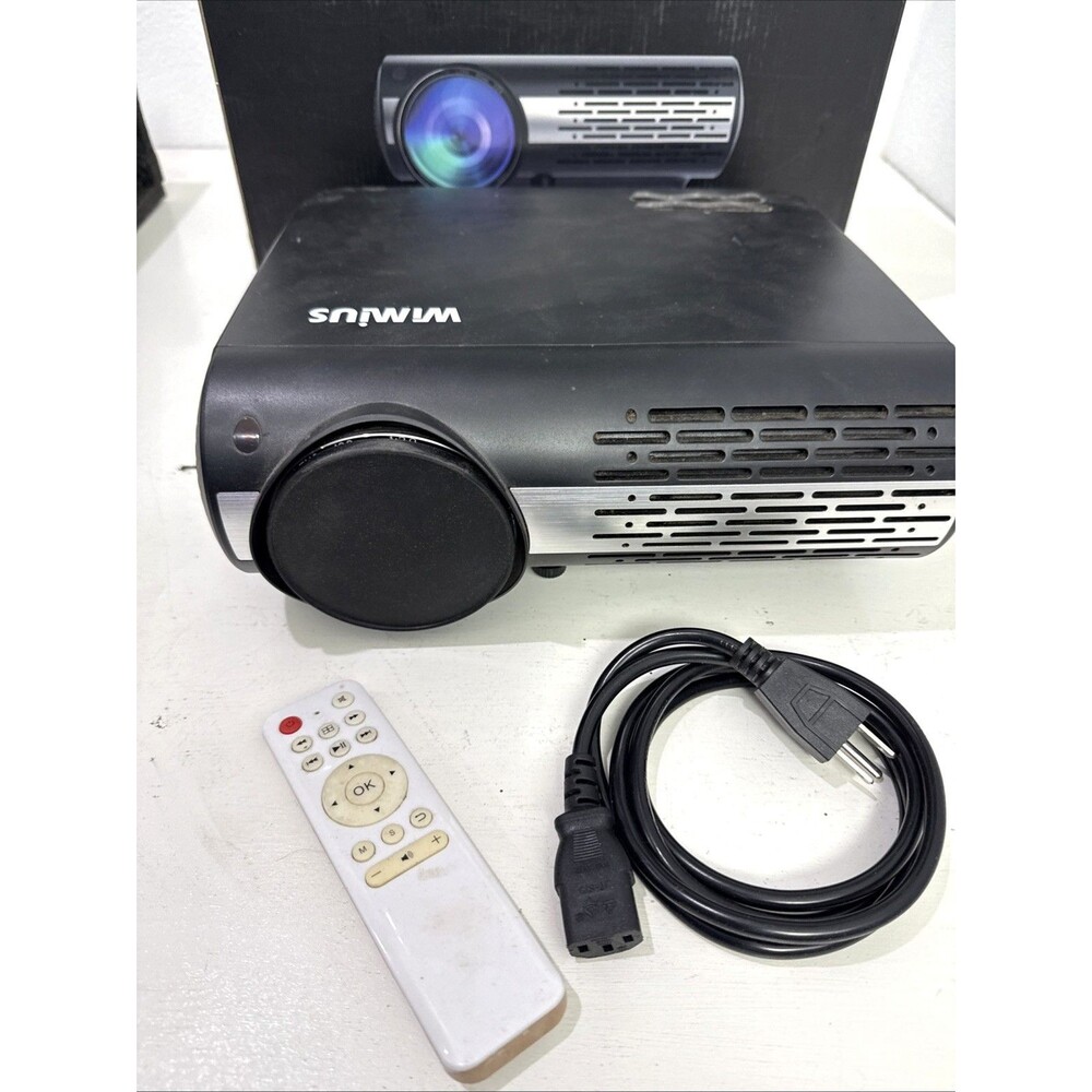 WIMIUS P20 1080P LED Projector Outdoor Movie Projector Remote